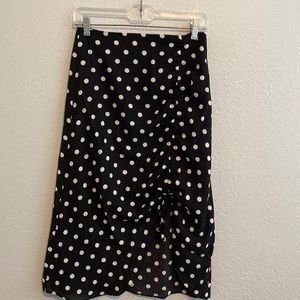 Polka dot skirt